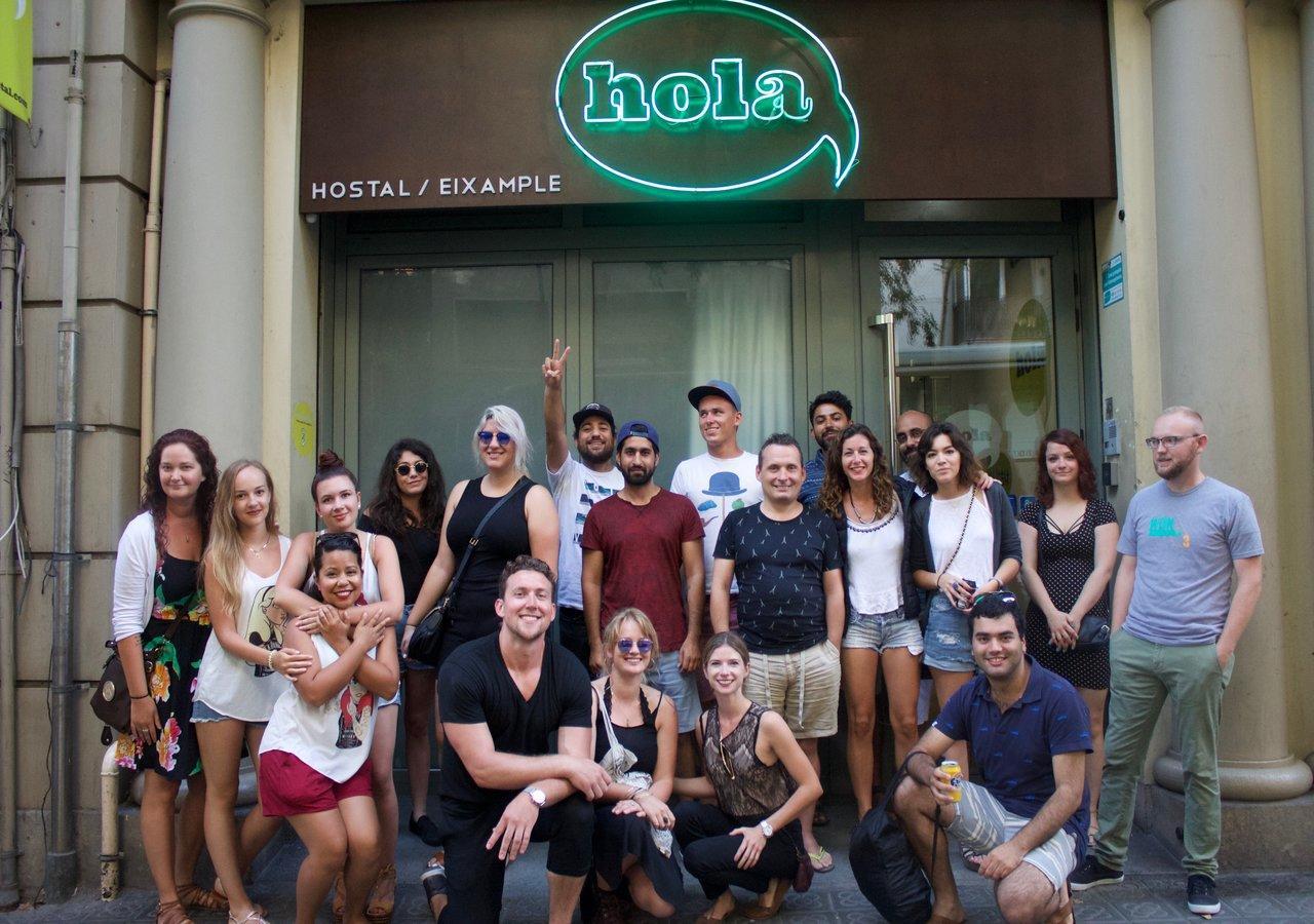 Hola Hostal Eixample Барселона Екстериор снимка